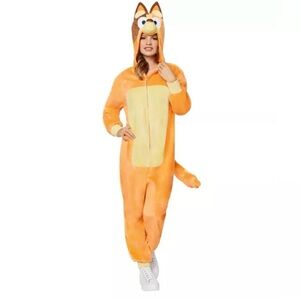 Spirit Halloween Adult Chilli Jumpsuit Costume - Disney Bluey Size Small/Medium
